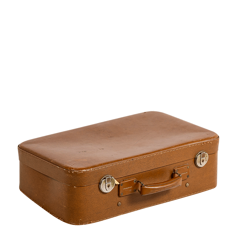 Koffer Vintage 36 x 45 cm H 22 cm