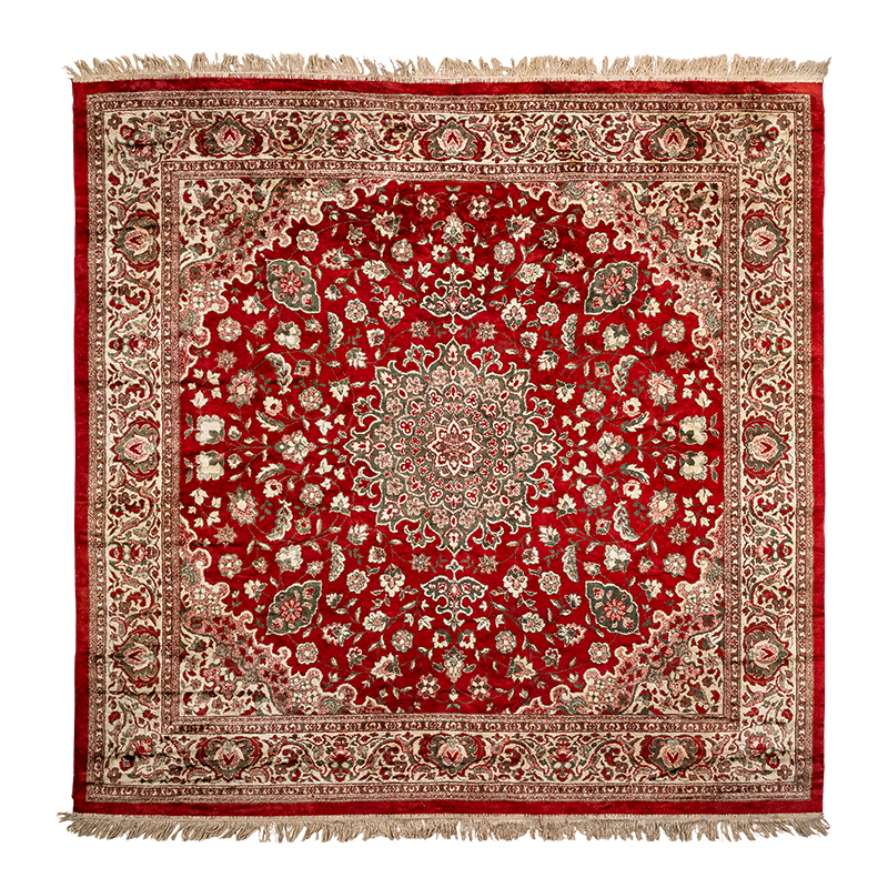 Teppich rötlich Vintage
