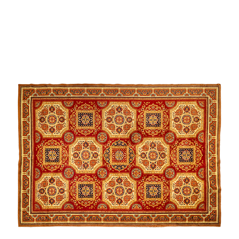 Teppich rötlich Vintage