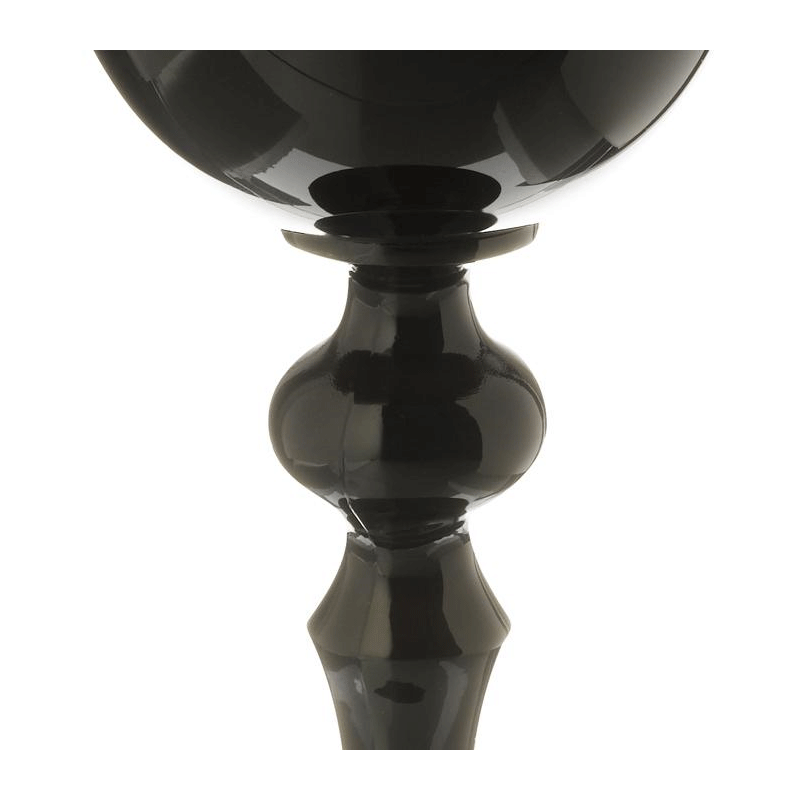 Glas schwarz 15 cl