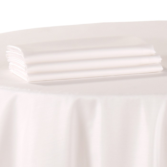 Tischtuch Chintz weiss 290 x 800 cm feuerschutzbehandelt