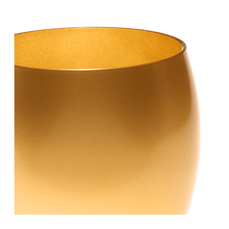 Becher Gold Ø 9 cm H 9,5 cm 36 cl