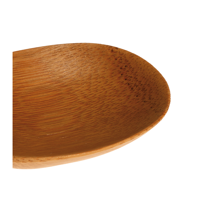 Schälchen Bambus oval 7,7 x 6,3 cm 3 ml
