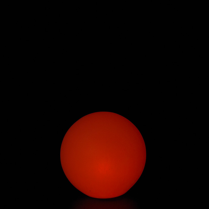 Boule lumineuse multicolore Ø 8 cm