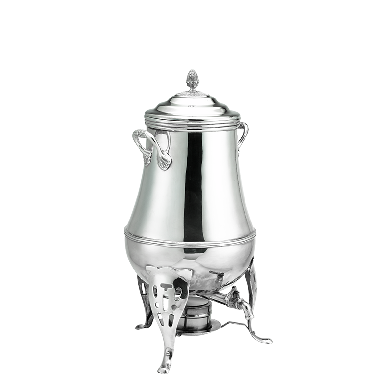 Samovar argent 18 L H 60 cm