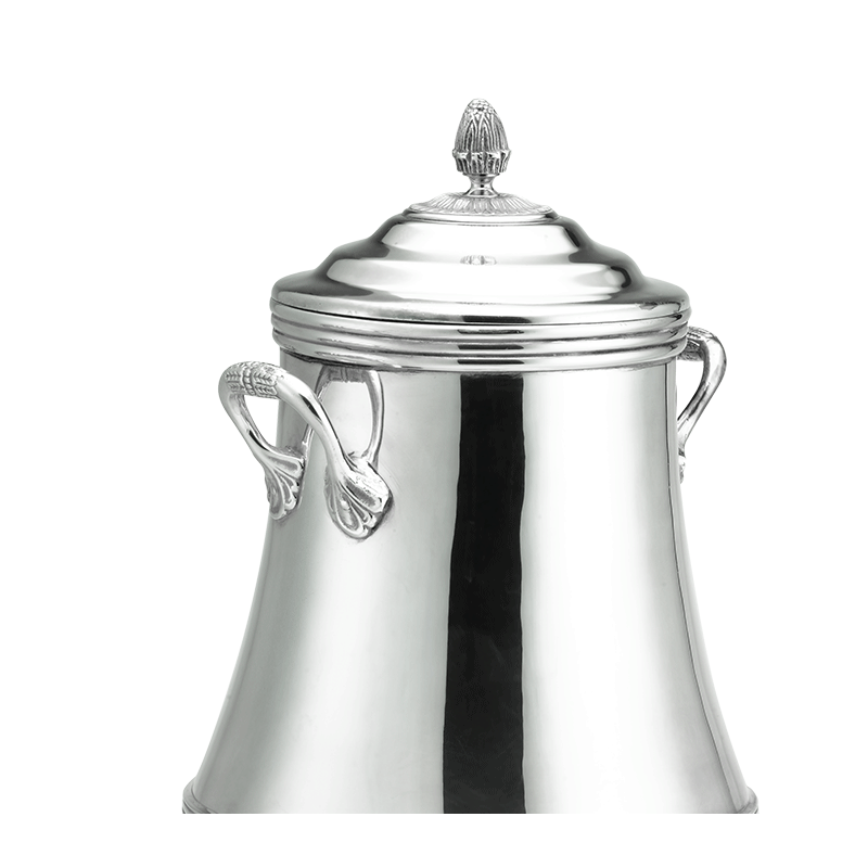 Samovar argent 18 L H 60 cm