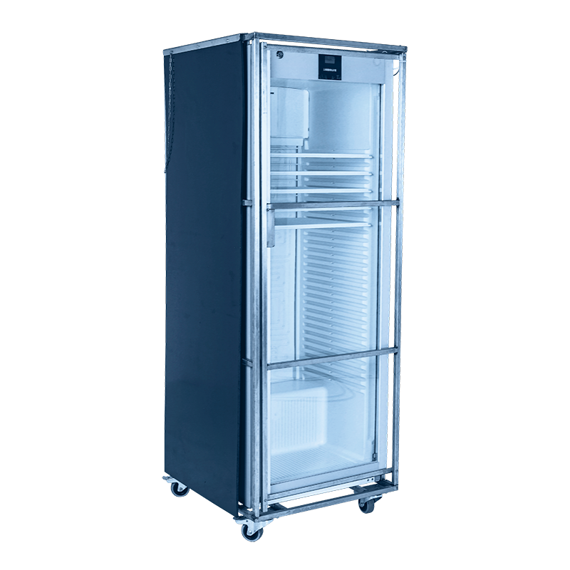 Armoire réfrigérée ventilée vitrée 400 L - 230 V