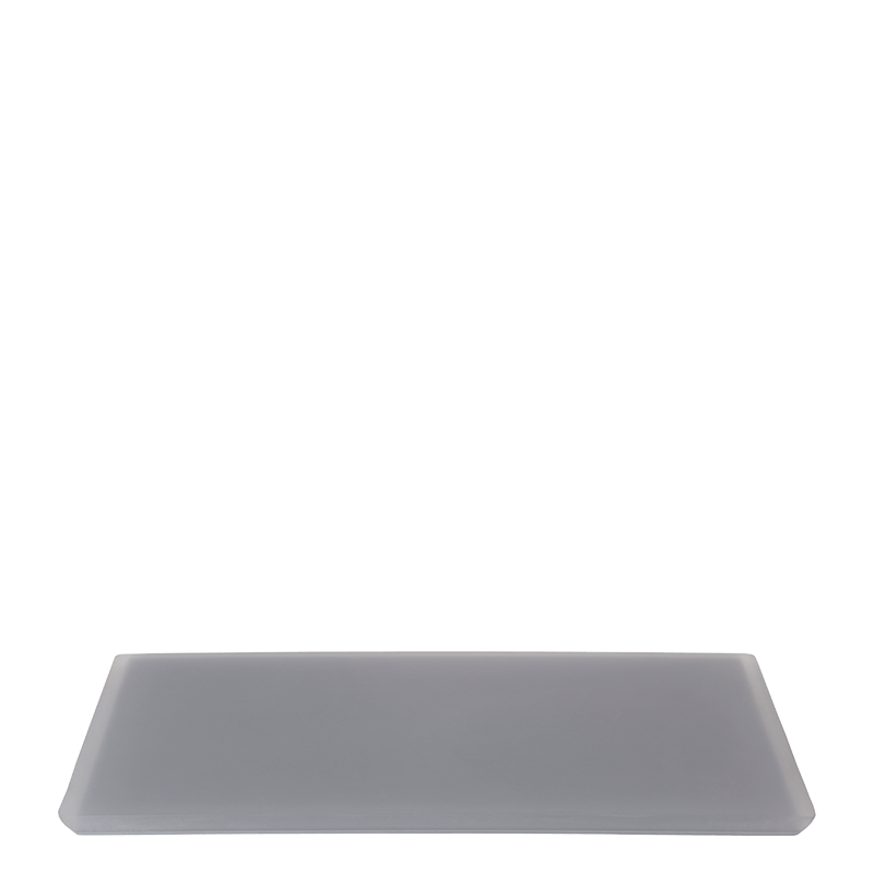 Plateau r&eacute;sine anthracite 30 x 40 cm