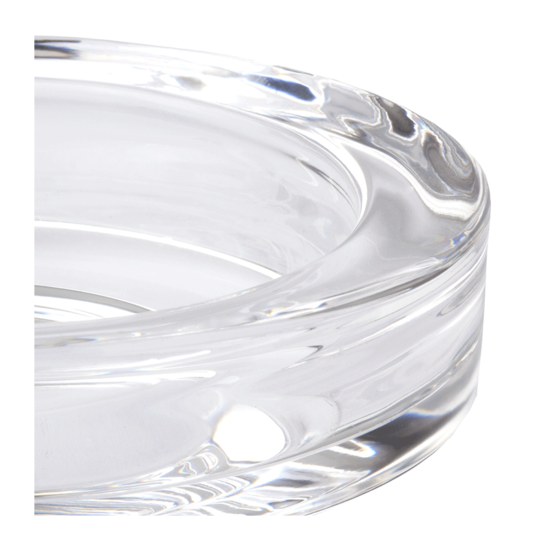 Aschenbecher Glas Ø 9 cm H 4 cm