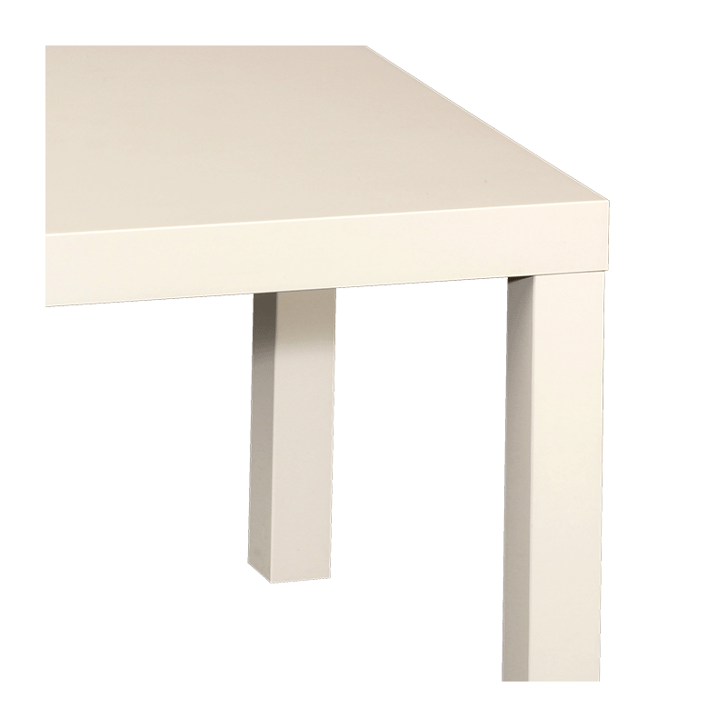 Beistelltisch weiss 55 x 55 cm H 45 cm