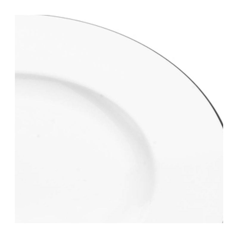 Assiette plate Platinium Ø 28 cm