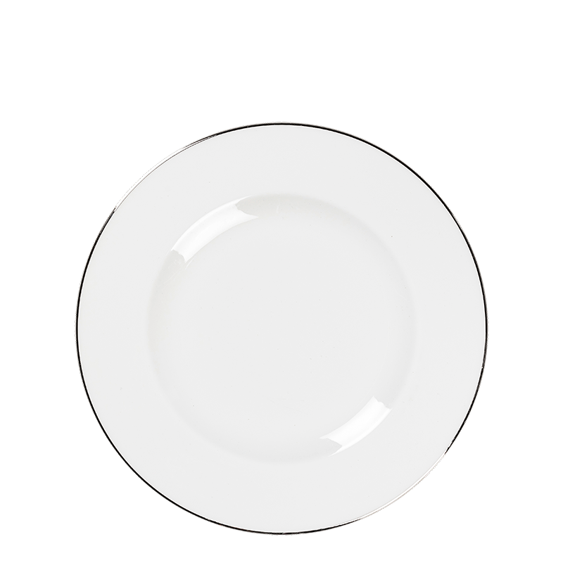 Assiette plate Platinium Ø 28 cm