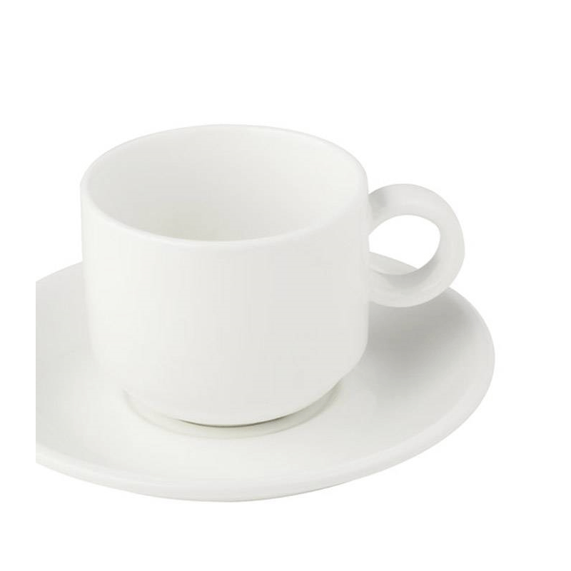 Kaffee-/Teetasse mit Unterteller Brügge 22 cl