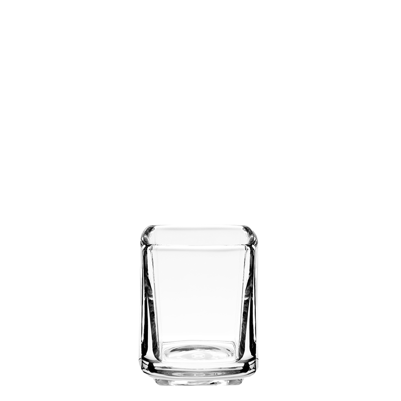 Mini-Glaswürfel 4 x 4 cm H 5 cm 4 cl