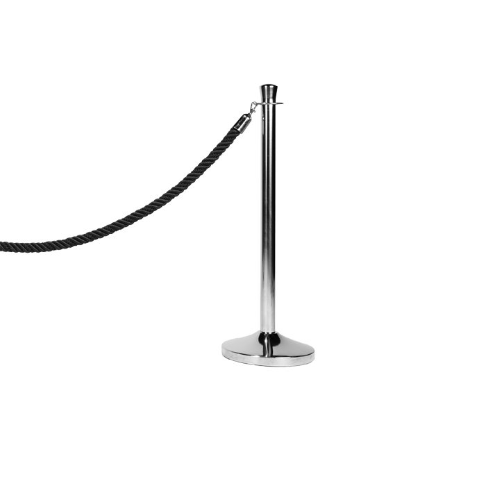 Abschrankungsseil schwarz  L 200 cm