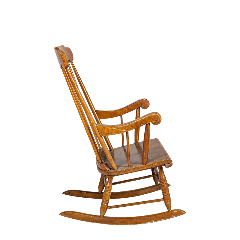 Schaukelstuhl H 100 cm
