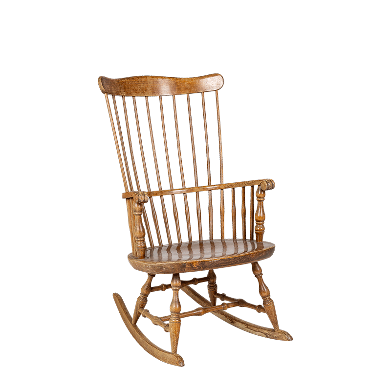 Schaukelstuhl H 100 cm