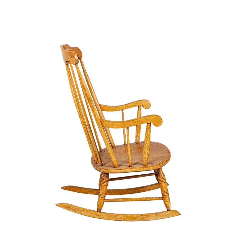Schaukelstuhl H 100 cm