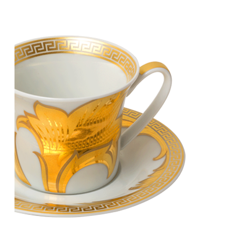 Tasse et sous-tasse à café Versace 10 cl