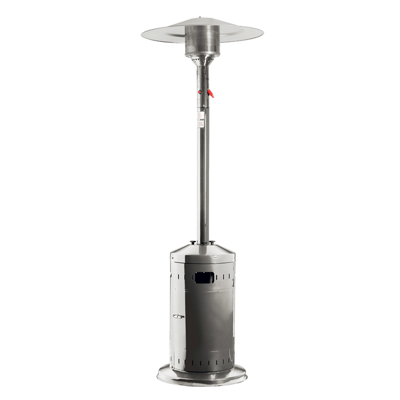 Terrassenheizung Stahl H 240 cm (Gas)