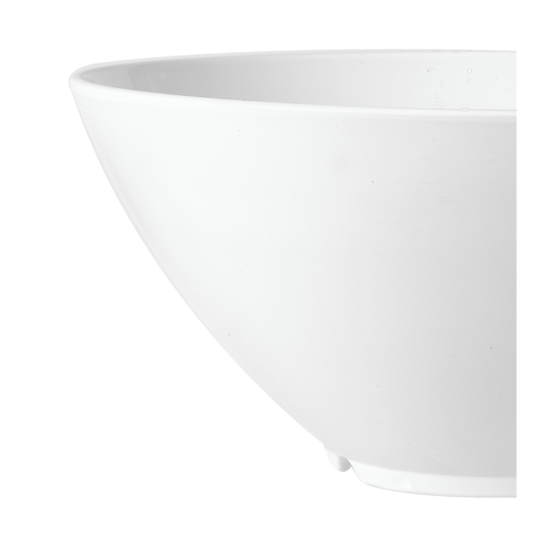 Salatschüssel Kunstharz weiss Ø 28 cm H 15,5 cm 380 cl