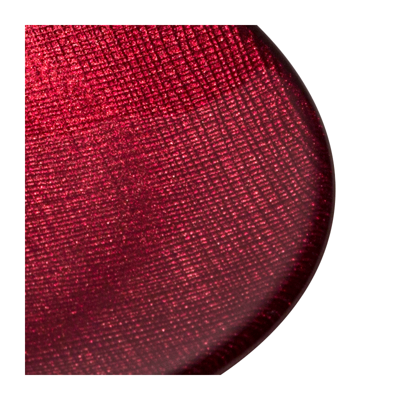 Brotteller Glas Rot Ø 14cm