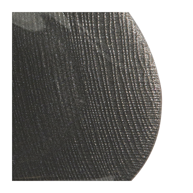 Platzteller Glas schwarz Ø 32 cm