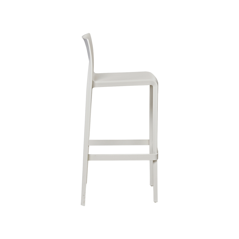 Chaise haute Sila blanche H 100 cm