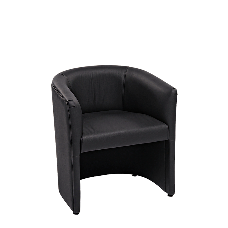 Sessel Sim schwarz 69 x 64 cm H 76 cm
