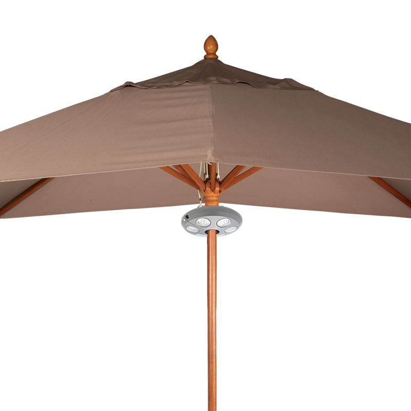 Eclairage autonome pour parasol