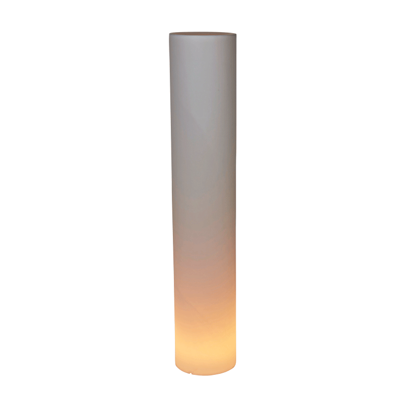 Cylindre lumineux autonome Ø 30 cm H 160 cm