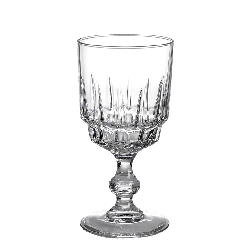 Verre à pied à vin Vintage style cristal Ø6-9 cm H12-15cm 15-20cl