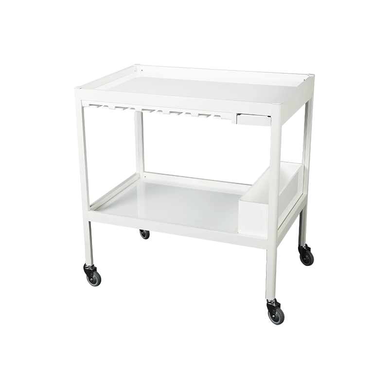 Cocktailwagen weiss 60 x 90 cm H 95 cm