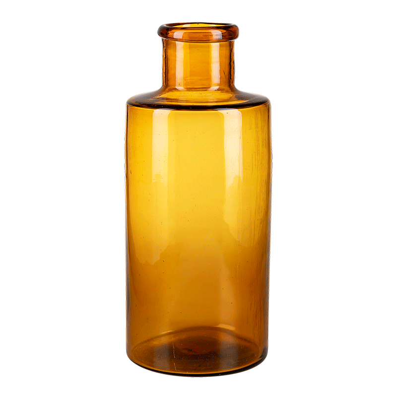 Apothekerglas Vintage braun gross