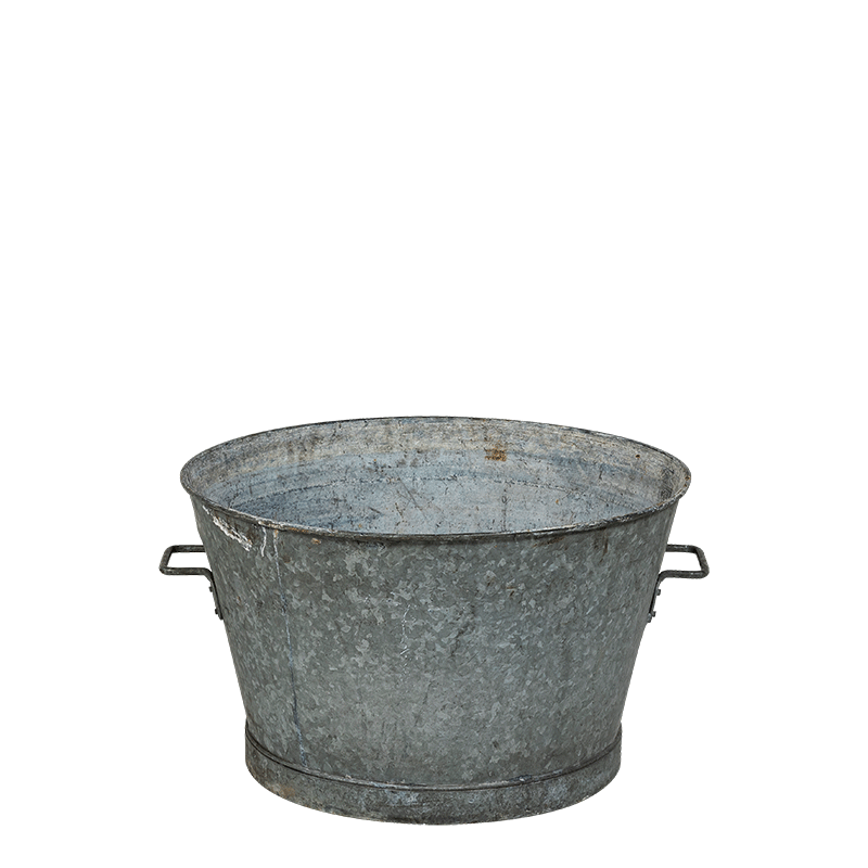 Zinkwanne Vintage grosses Format
