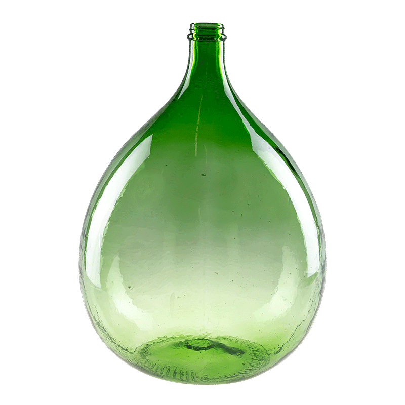 Dame Jeanne aus Glas Vintage