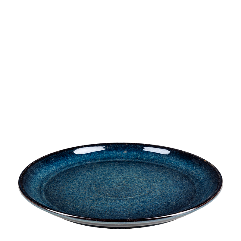 Assiette plate Corfou bleue Ø 27 cm