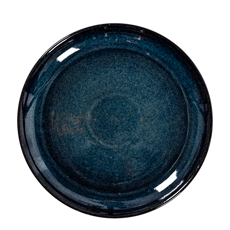 Menüteller Korfu blau Ø 27 cm