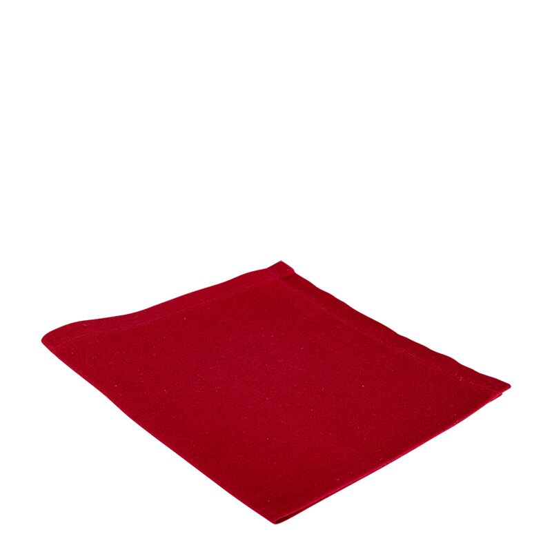 Serviette Marjorie Rot 50 x 50 cm Brandschutzklasse M1