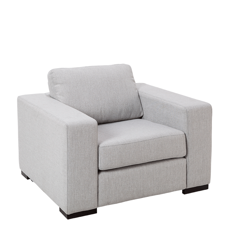 Sessel Loft grau 98 x 80 cm H 73 cm