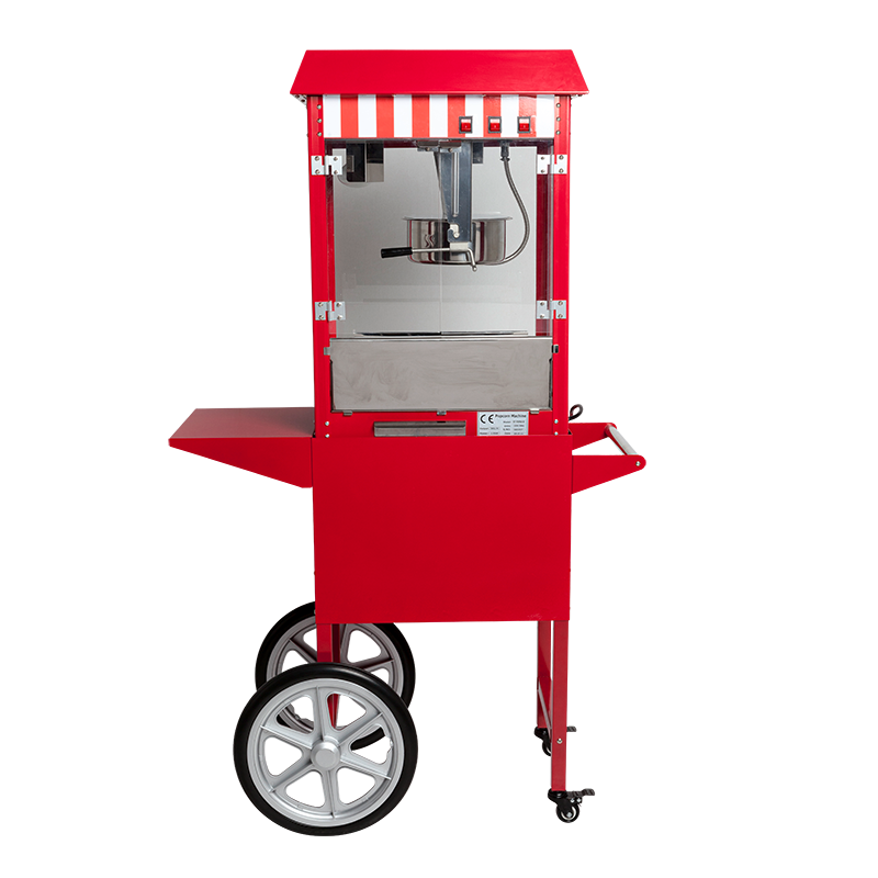 Pop-Corn Maschine auf Wagen 56 x 42 cm H 156 cm