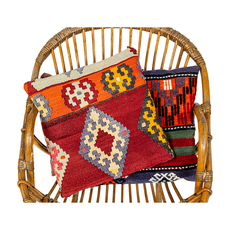 Coussin Kilim vintage