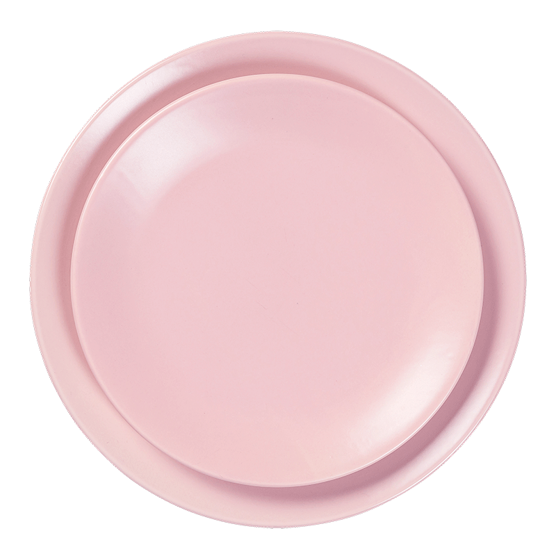 Menüteller Rosa Ø 26 cm
