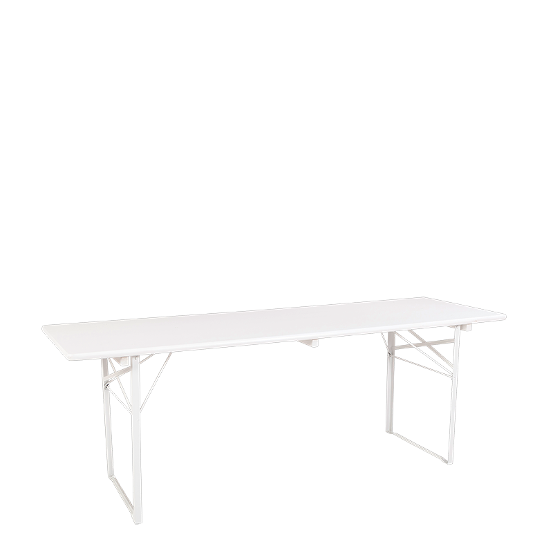 Festtisch weiss 70 x 220 cm H 78 cm