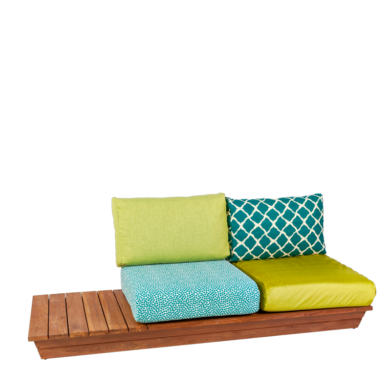 Sofa Lounge Ibiza 76 x 204 cm H 70 cm