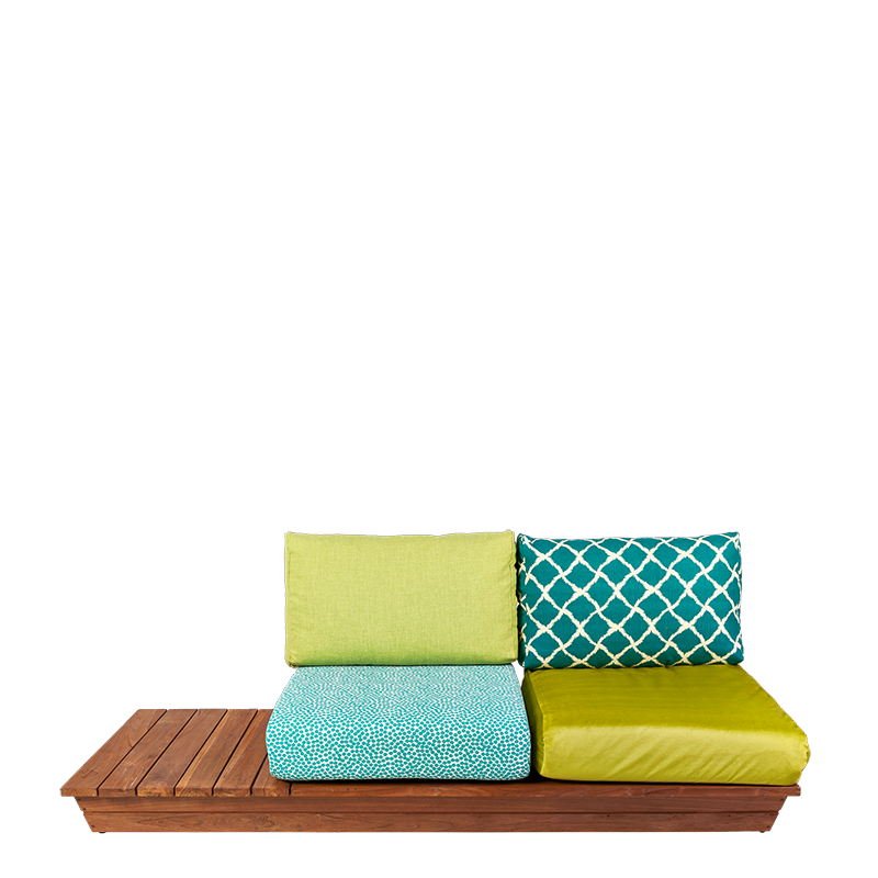 Sofa Lounge Ibiza 76 x 204 cm H 70 cm