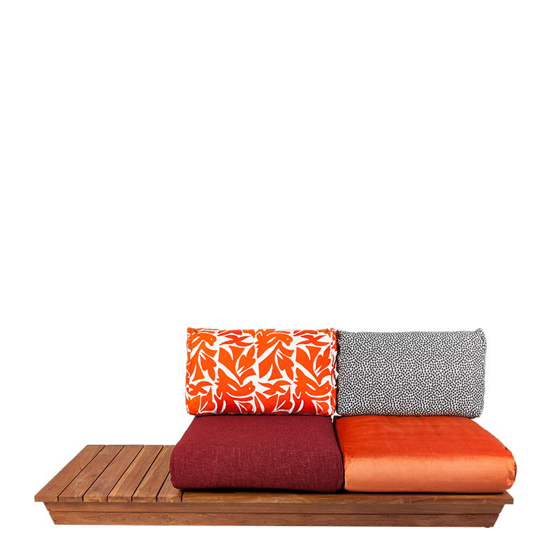 Sofa Lounge Kathmandu 76 x 204 cm H 70 cm