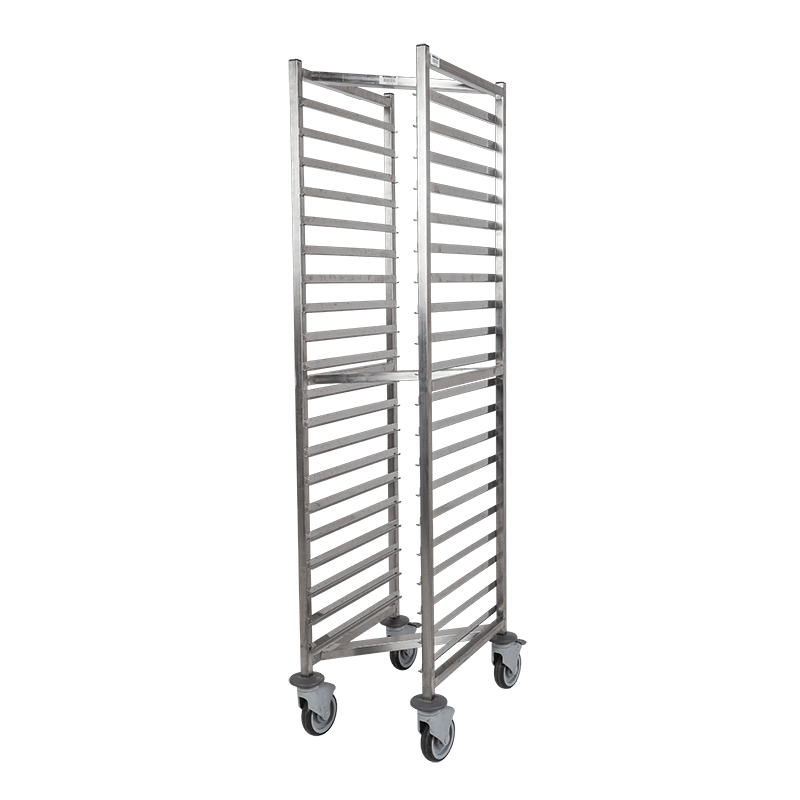 Regalwagen Gastrobleche GN 1/1, 46 x 63 cm, H 179 cm