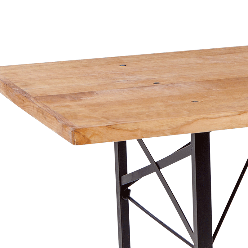 Tisch rechteckig Wood 90 x 220 cm H 77 cm