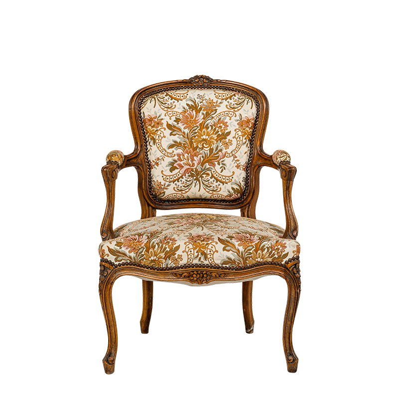 Sessel Bohème Floral Vintage